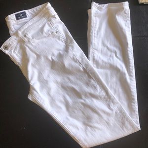 AG Stevie cuff cropped jeans